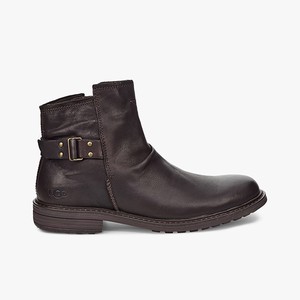 Ugg Morrison Pull-On Men Boots Black (7531YCFOP)